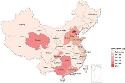 Prevalence of and risk factors for chlamydia in female outpatients with genital tract infections: a nationwide multi-center, cross-sectional study in China